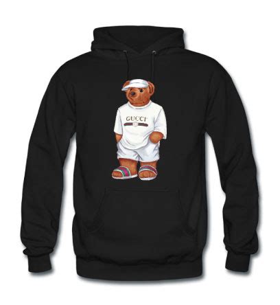 calvin the bear cream gucci hoodie|Gucci laid back hoodie.